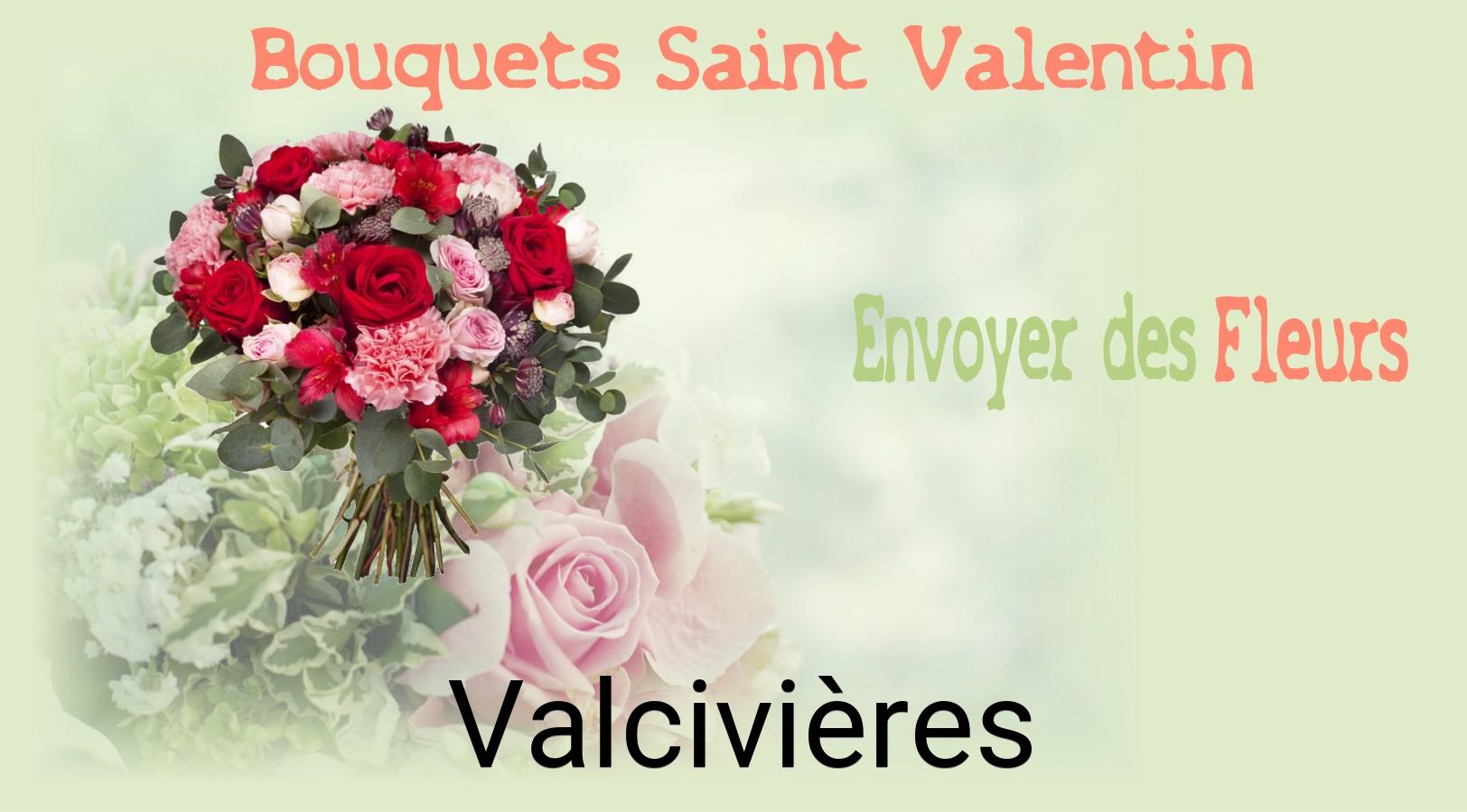 Roses de Saint-Valentin livrées à Valcivières